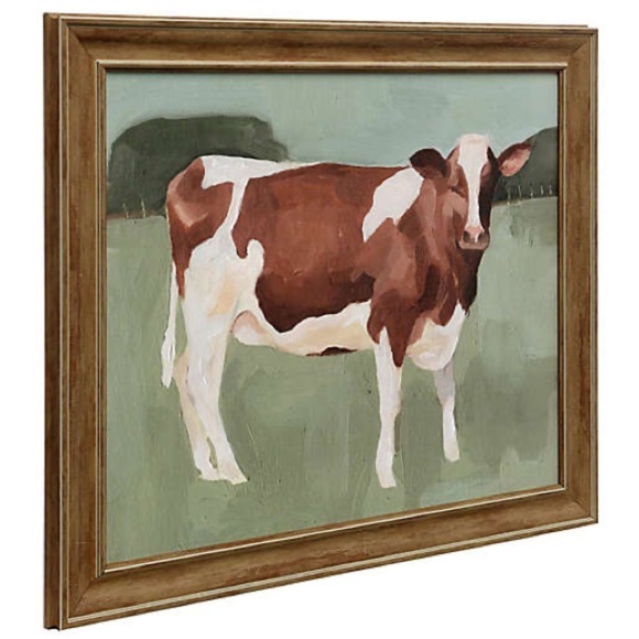 Bee & Willow Home Cow In Pasture - Picture 3 of 3